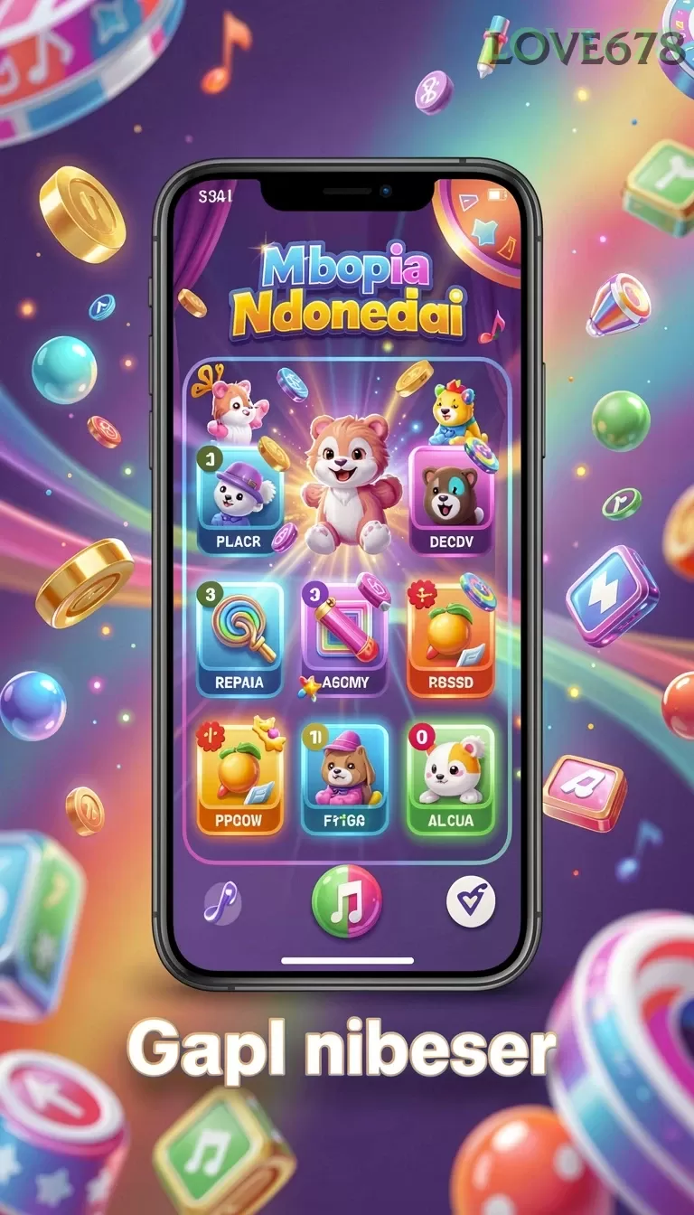 Cuplikan layar LUSA777 — menu navigasi