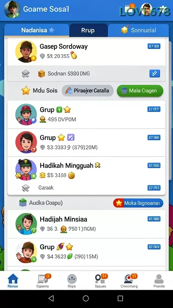 Cuplikan layar DAN777 — halaman utama